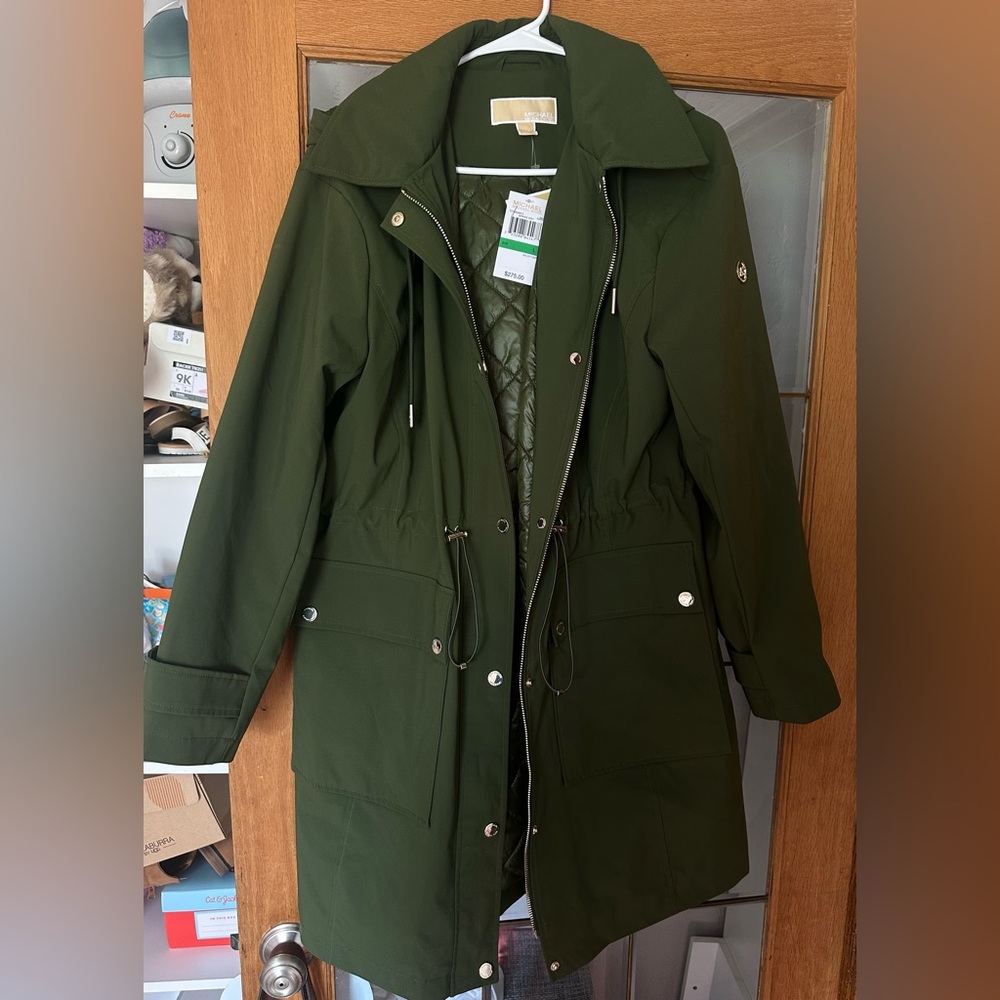 Michael Kors Green Jacket - size Large